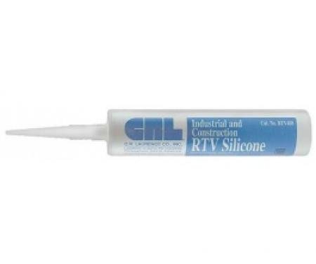 Silicone Glass Sealer, Clear, 10.3 Oz. Cartridge