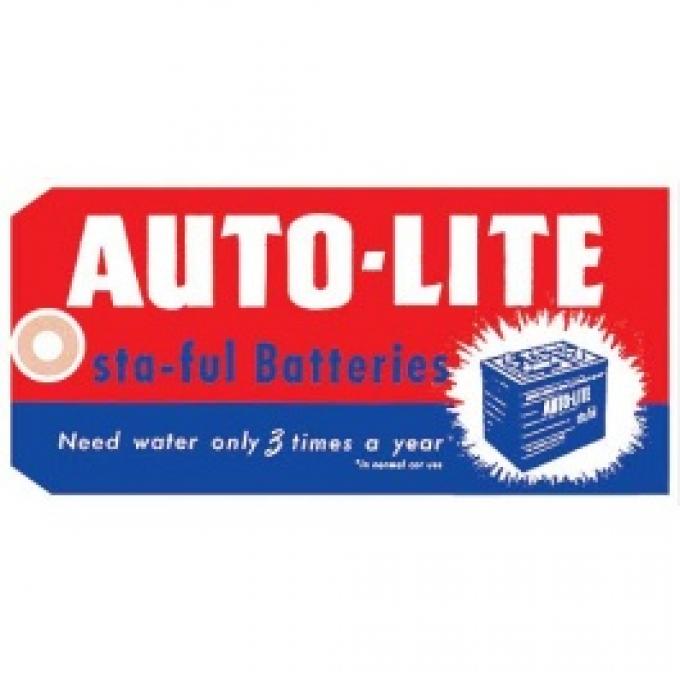 Ford Thunderbird Autolite Sta-Ful Battery Tag, 1962-71
