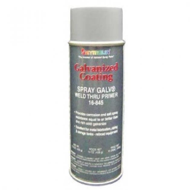 Cold Galvanizing Weldthru Primer , Zinc, 15 Oz. Spray Can Mustang Depot