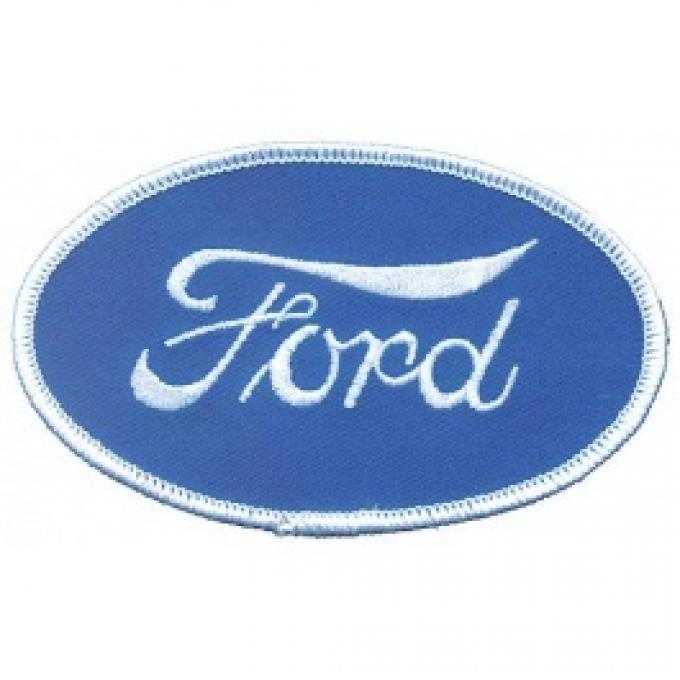 Cloth Patch, Oval Ford Script Emblem