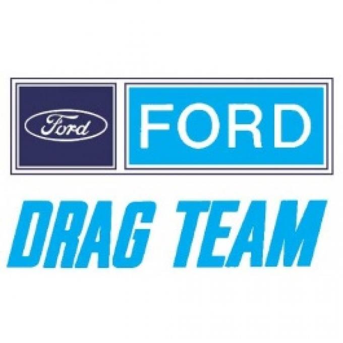 Decal, Ford Drag Team, 8