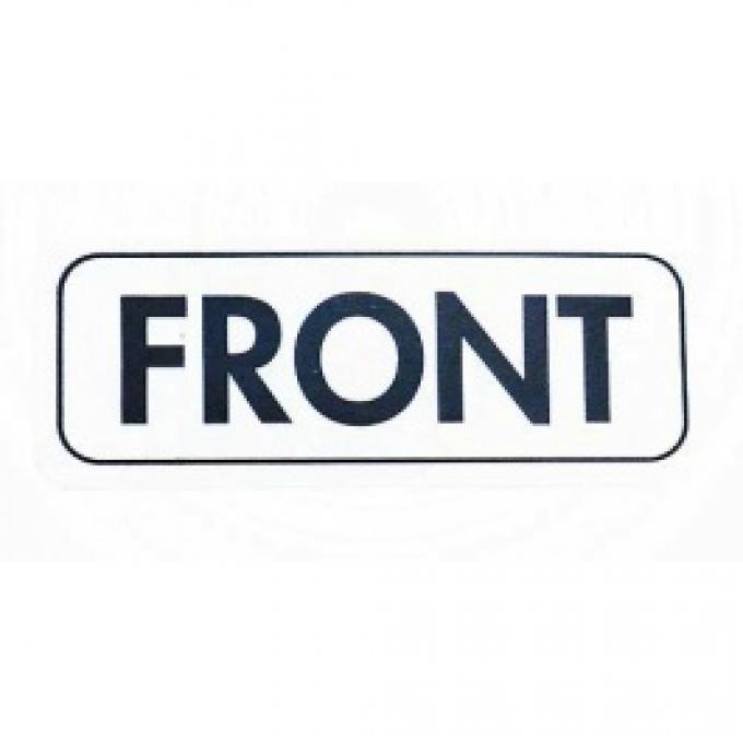 Ford Thunderbird Air Cleaner Decal, Front, 1964