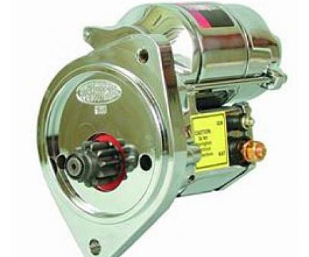 High-Torque - 200 Ft. Lb. - Starter, XS Torque, Chrome, 68-78 Ford V8 Engines