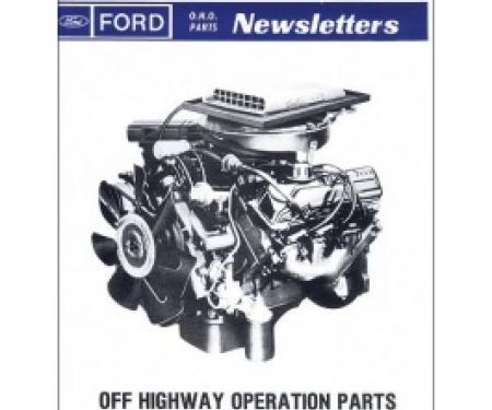 Ford O.H.O. Parts Newsletters