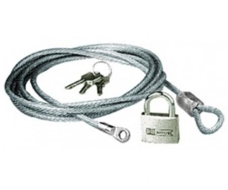 Deluxe Car Cover Lock & Cable, Includes 2 Keys