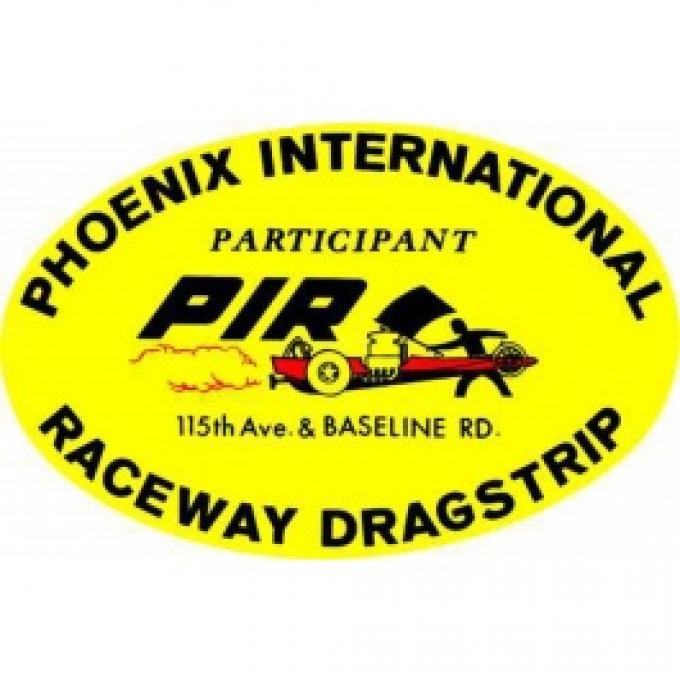Decal, Phoenix International Dragstrip