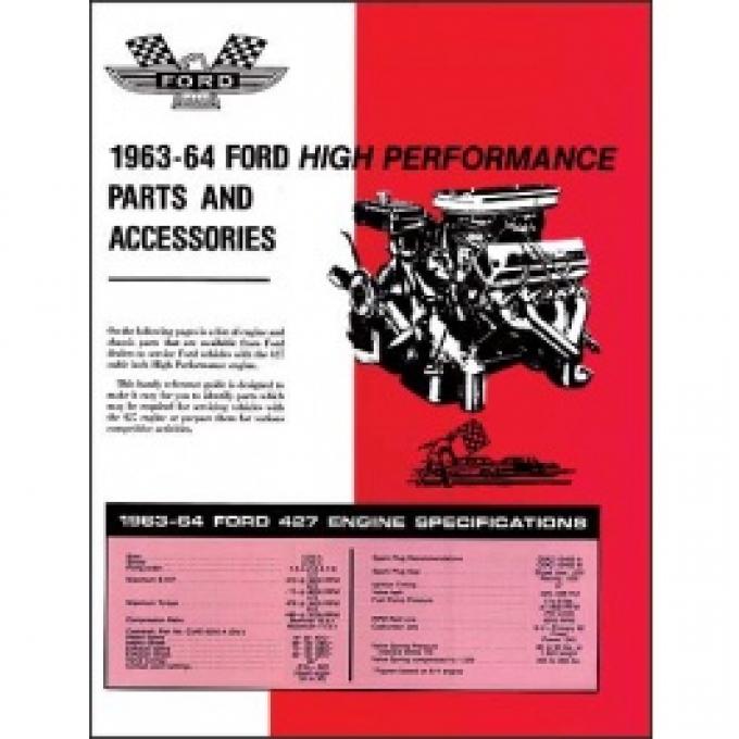 Ford 427 High-Performance Engine Parts & Accessories Folder
