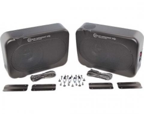 Ford Thunderbird Undercover Stealthspeakers, 3 High X 8-1/4 Deep X 11-1/4 Wide, 1955-66