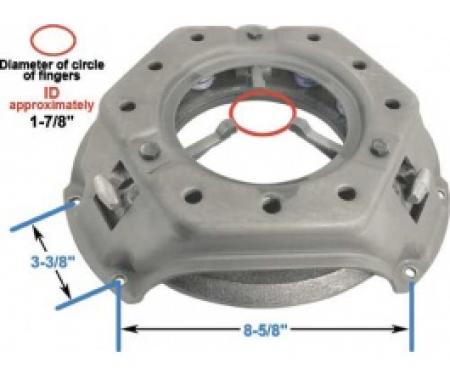 Ford Clutch Pressure Plate, 11 Diameter, 6 & 8 Cylinder