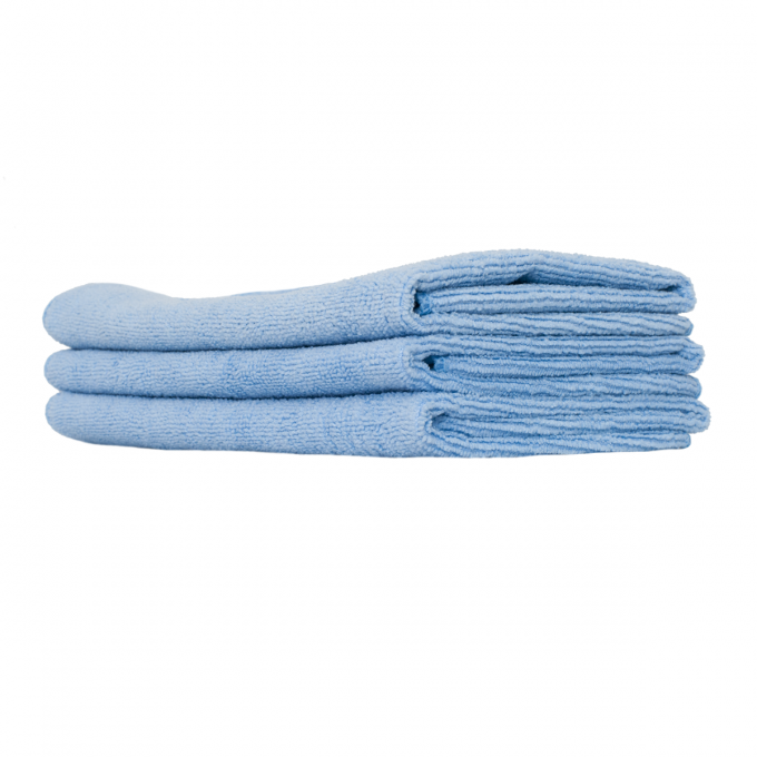 Microfiber Light Blue Utility Towel, Surf City Garage, Each