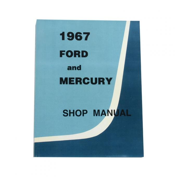 Dennis Carpenter Shop Manual - 1967 Ford Car CA-6700