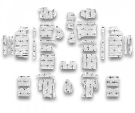 Flatline Barriers 1979-93 Ford Mustang Coupe Full Insulation and Sound Dampening Kit TABZ6022
