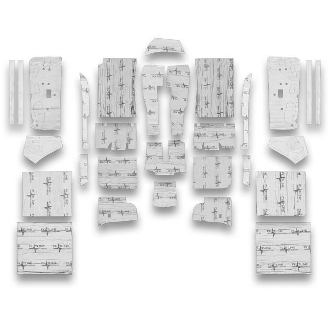 Flatline Barriers 1971-73 Ford Mustang Coupe Full Insulation and Sound Dampening Kit TABZ6016