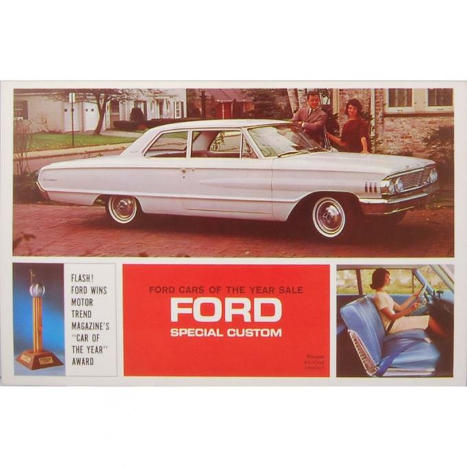 Dennis Carpenter Postcard - Galaxie Custom - 1964 Ford Car   CA-6430-5