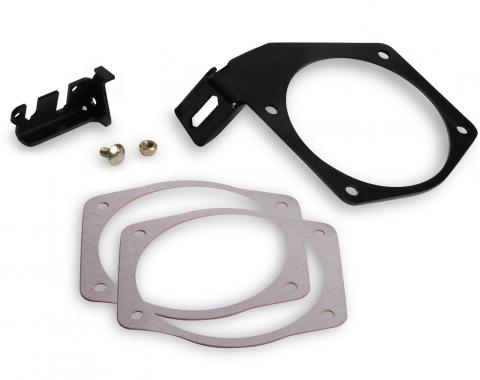 Holley EFI Cable Bracket for 105mm Throttle Bodies on Factory or FAST Brand Car Style Intakes 20-148