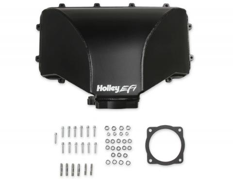 Holley EFI HI-RAM 95MM Fabricated Side Mount Plenum Top 300-281