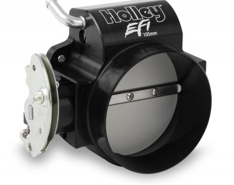 Holley EFI BILLET 105mm LS Throttle Body w/Low RPM Taper 112-581