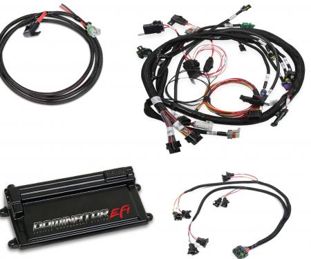 Holley EFI Dominator EFI Kit, Universal, COP Main Harness, with Coil on Plug Main and Sub Harness with EV1 Injector Harness 550-654