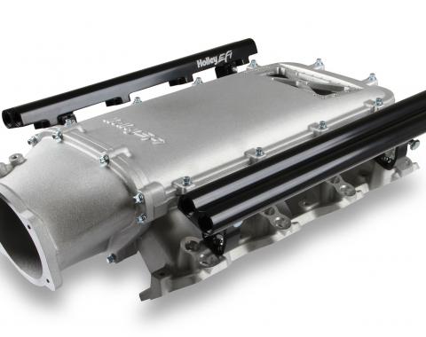 Holley EFI Dual Fuel Injector Ultra Lo-Ram EFI Intake Manifold Kit GM LS1/LS2/LS6 300-625