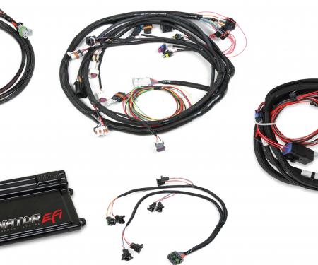 Holley EFI Dominator EFI Kit, LS2 Main Harness w/ Trans Control with EV1 Injector Harnesses 550-658