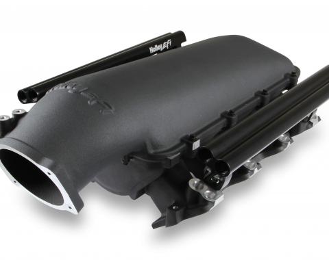Holley EFI Dual Fuel Injector Lo-Ram EFI Intake Manifold Kit GM LS1/LS2/LS6 300-624BK