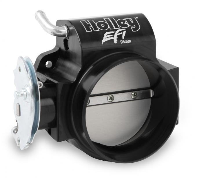 Holley EFI BILLET 95mm LS Throttle Body w/Low RPM Taper 112-585