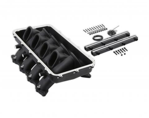 Holley EFI HI-RAM BASE, FORD COYOTE BLACK 300-920BK