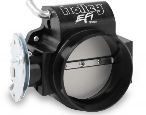 Holley EFI BILLET 95mm LS Throttle Body w/Low RPM Taper 112-585