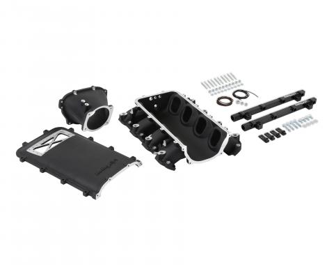 Holley EFI Holley Ultra Lo-Ram Manifold Kit and Port Injection Fuel Rails- GM Gen v LT 300-719BK