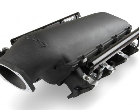 Holley EFI Holley Lo-Ram Manifold Kit Single Injector- Black, GM LS3/L92 300-679BK