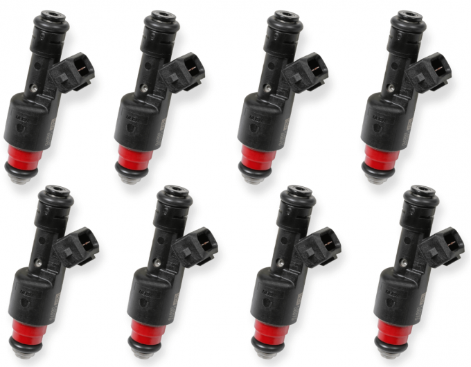 Holley EFI 220PPH Fuel Injector Kit, 8 Pack 522-228