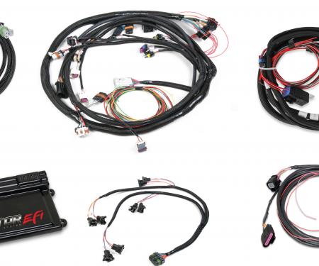 Holley EFI Dominator EFI Kit, LS2 Main Harness w/ Trans and DBW with EV1 Injector Harnesses 550-660