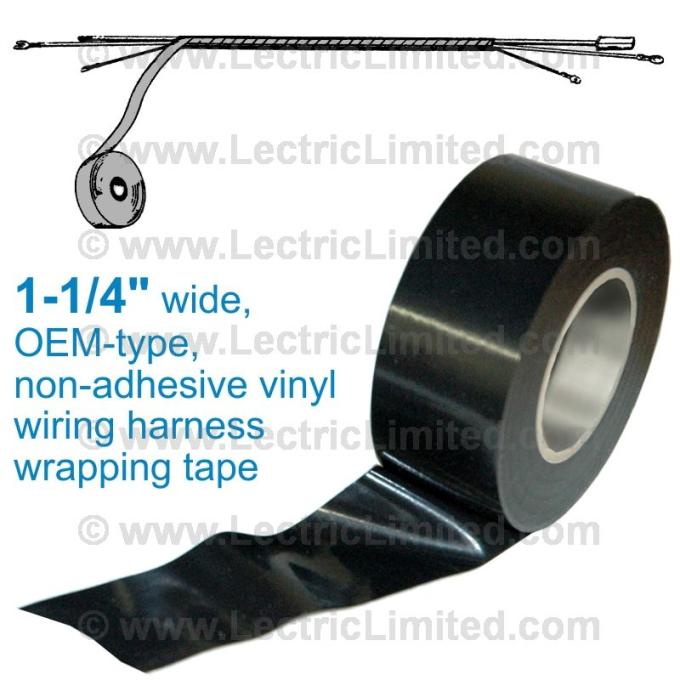 Lectric Limited 1929-2012 American Motors / Buick / Cadillac / Chevrolet / Chrysler / DeSoto / Dodge / Ford / GMC / Jeep / Mercury / Oldsmobile / Plymouth / Pontiac / Studebaker Harness Tape R67108S