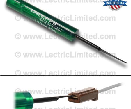 Lectric Limited 1929-2012 American Motors / Buick / Cadillac / Chevrolet / Chrysler / DeSoto / Dodge / Ford / GMC / Jeep / Mercury / Oldsmobile / Plymouth / Pontiac / Studebaker Terminal Removal Tool 12094429