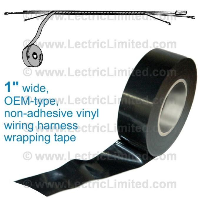 Lectric Limited 1929-2012 American Motors / Buick / Cadillac / Chevrolet / Chrysler / DeSoto / Dodge / Ford / GMC / Jeep / Mercury / Oldsmobile / Plymouth / Pontiac / Studebaker Harness Tape R58276S