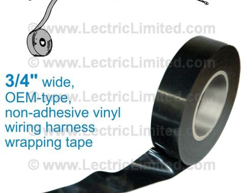 Lectric Limited 1929-2012 American Motors / Buick / Cadillac / Chevrolet / Chrysler / DeSoto / Dodge / Ford / GMC / Jeep / Mercury / Oldsmobile / Plymouth / Pontiac / Studebaker Harness Tape R58272S