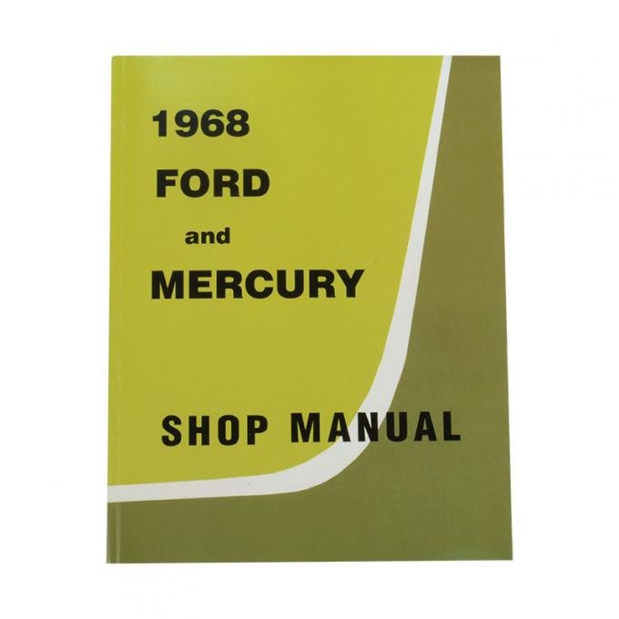 Dennis Carpenter Shop Manual - 1968 Ford Car CA-6800
