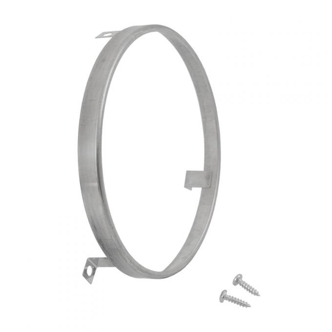 Dennis Carpenter Headlight Bulb Retaining Ring - 1958-60 Ford Truck, 1967-72 Ford Car   C7AZ-13015-B