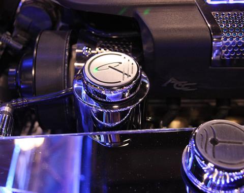 American Car Craft Power Steering Reservoir Cover Polished w/Cap ZR1 043070