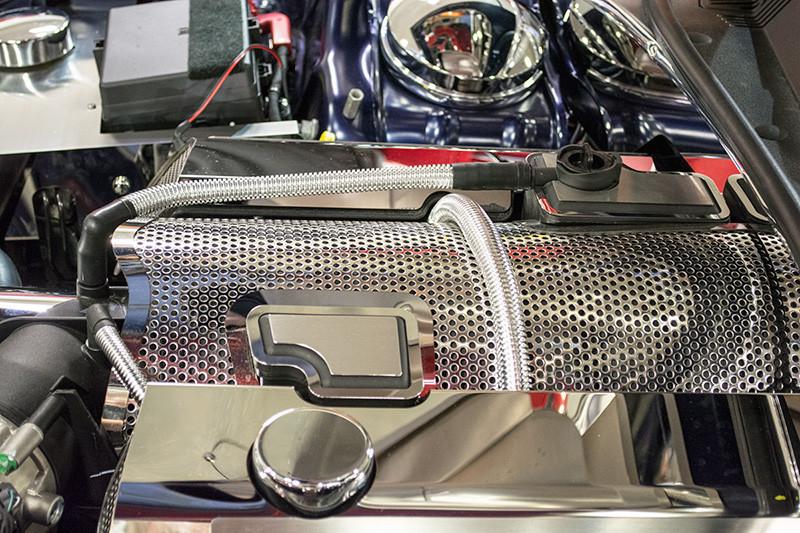 American Car Craft Plenum Cover Perforated 392 6.4 153058 | Mustang Depot