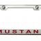 Mustang License Plate Frame with "MUSTANG" Lettering in 2005-2009 Style 272016