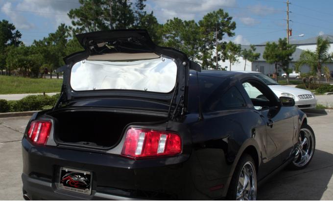 American Car Craft 2010-2014 Ford Mustang Trunk Panel Polished Plain 271023