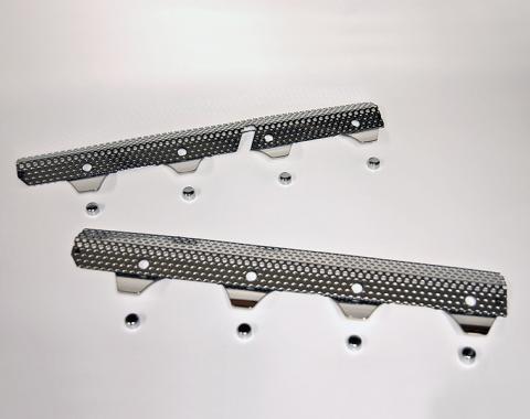 American Car Craft Header Guards Perforated 2pc 043059