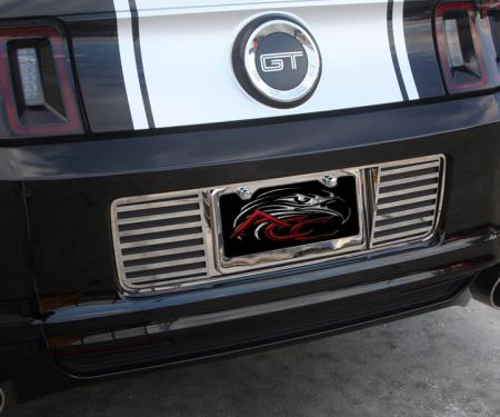 American Car Craft 2013 Ford Mustang Tag Back Slotted Polished Stainless 272023