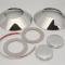 American Car Craft Shock Tower Dome Kit Polished Stand Alone 6pc 103026