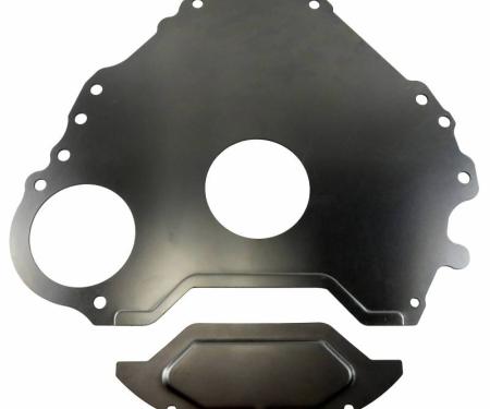 Shafers Classic Reproductions 1965-1968 Ford Mustang 289 V8 and 1963-68 Full size Ford Block To Transmission Spacer Plate And Cover MCP004