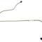 Shafers Classic Reproductions 1964-1965 Ford Mustang Gas Lines, Pump To Carb, 304 Stainless Steel MGL006S
