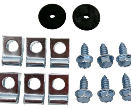 Shafers Classic Reproductions 1967-1969 Ford Mustang Front Brake Line Clip Set MBC002