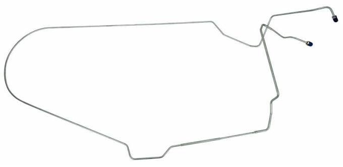 Shafers Classic Reproductions 1972 -1973 Ford Mustang Brake Lines (Front To Rear Of Car),304 Stainless Steel MLB006S