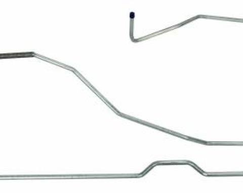 Shafers Classic Reproductions 1971-1973 Ford Mustang Long Gas Lines, Pump To Tank,304 Stainless Steel MLG006S